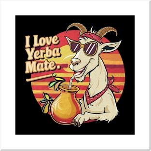 I Love Yerba Mate Posters and Art